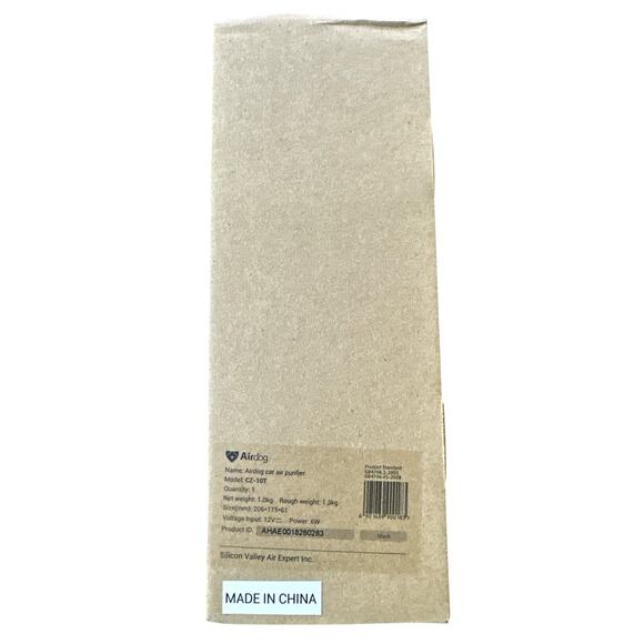 Tesla AirDog Car Air Purifier CZ-10T Black Silver - New Open Box - Picture 5 of 5